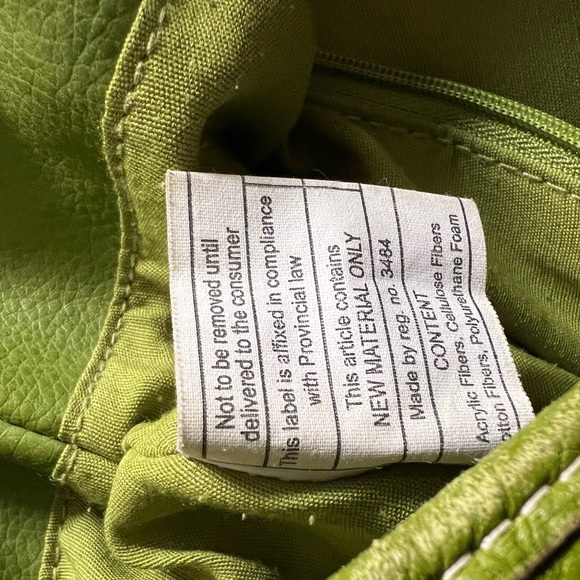 Franco Sarto green faux leather shoulder bag - Picture 4 of 5